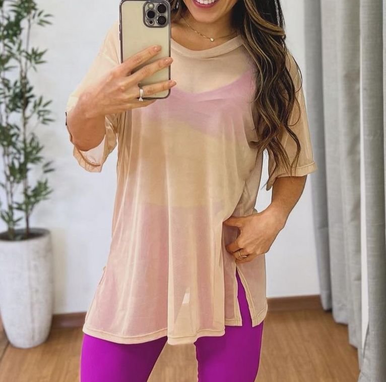 BLUSA TULE OVERSIZED - Imagem 2