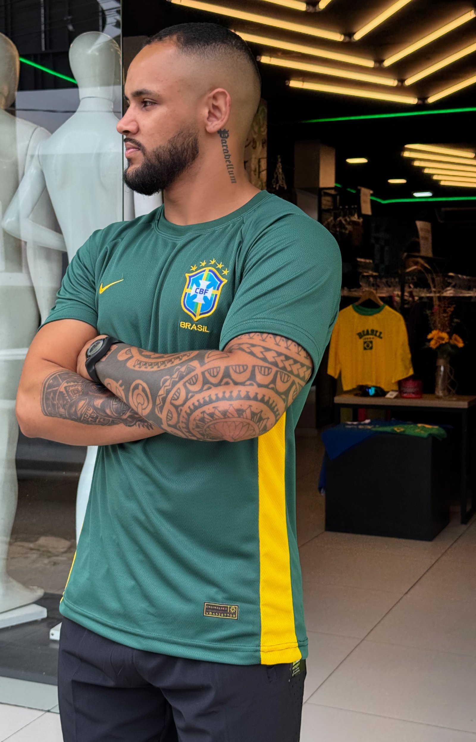 CAMISA BRASIL DRY