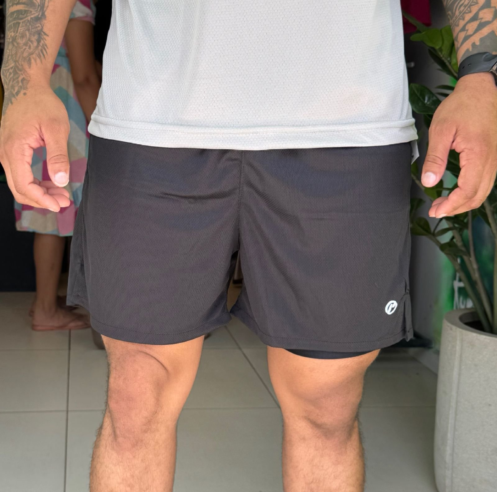 BERMUDA WORK DUPLA DRYFIT - Imagem 3