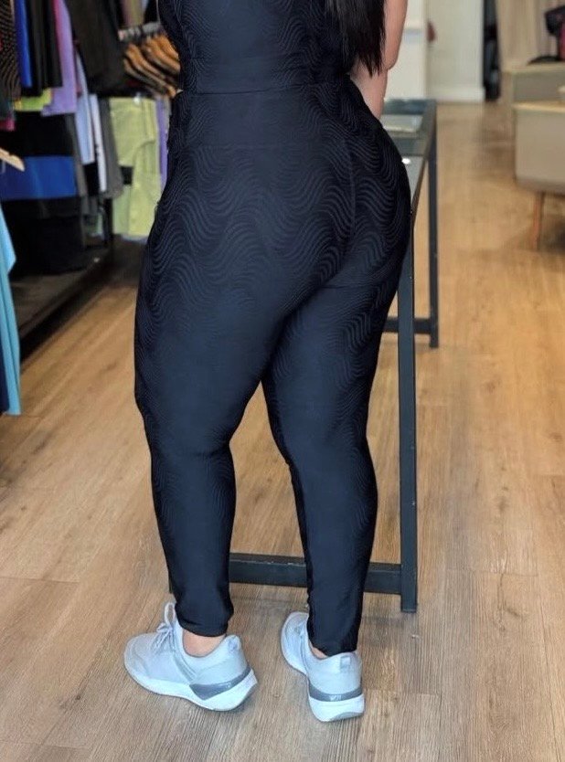 CALÇA JACQUARD TEXTURADA