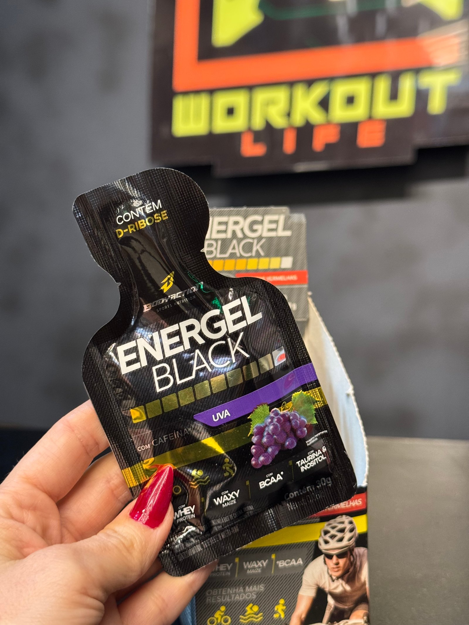 CARBO GEL ENERGEL BLACK